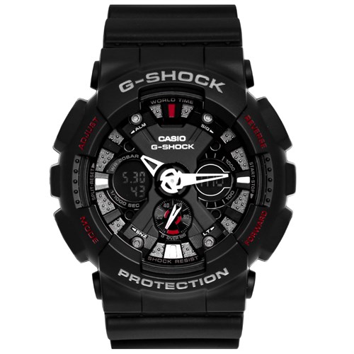 Đồng hồ Nam G-Shock GA-120-1ADR Màu Đen