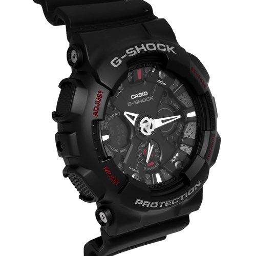 Đồng hồ Nam G-Shock GA-120-1ADR Màu Đen