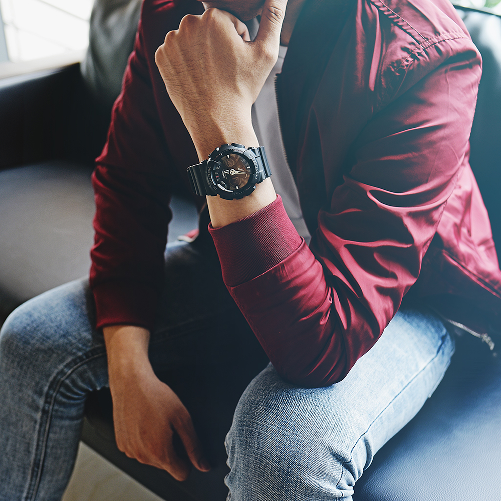 Đồng hồ Nam G-Shock GA-120-1ADR