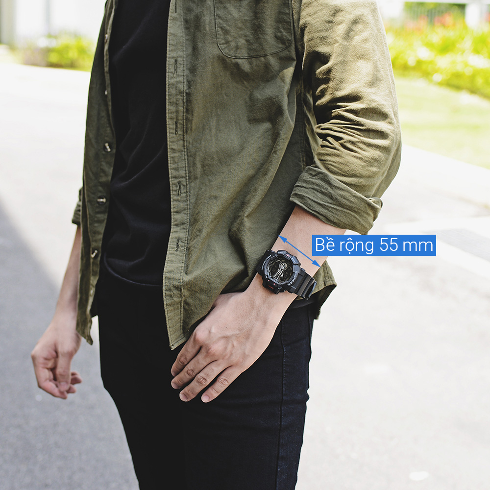 Đồng hồ G-SHOCK 51.9 mm Nam GA-400-1BDR