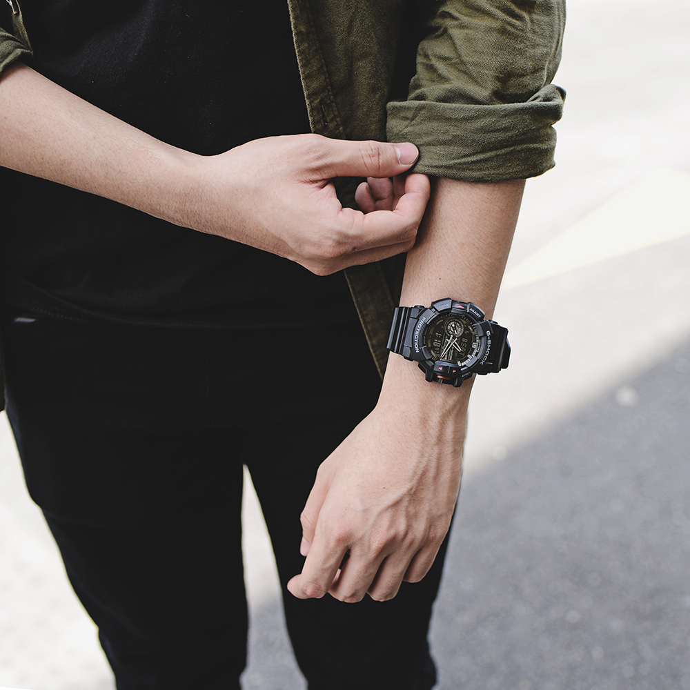 Đồng hồ G-SHOCK 51.9 mm Nam GA-400-1BDR