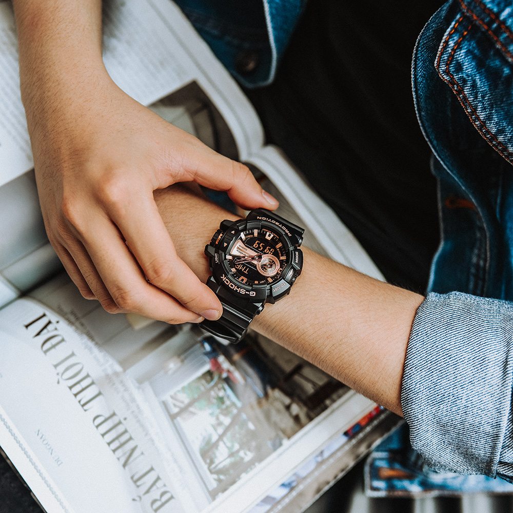 Đồng hồ G-SHOCK 49.6 mm Nam GA-400GB-1A4DR