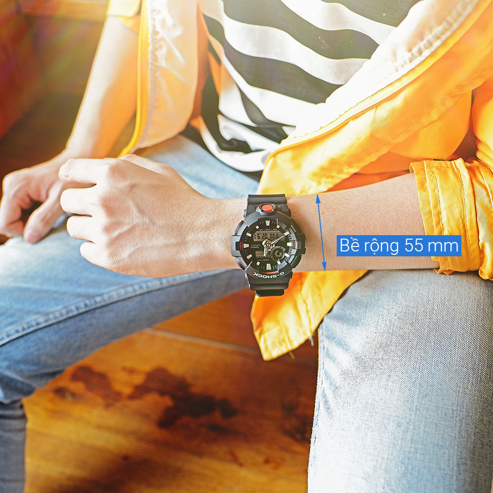 Đồng hồ G-SHOCK 52.5 mm Nam GA-700-1ADR