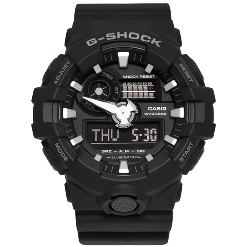 Đồng hồ G-SHOCK 52.5 mm Nam GA-700-1BDR Màu Đen