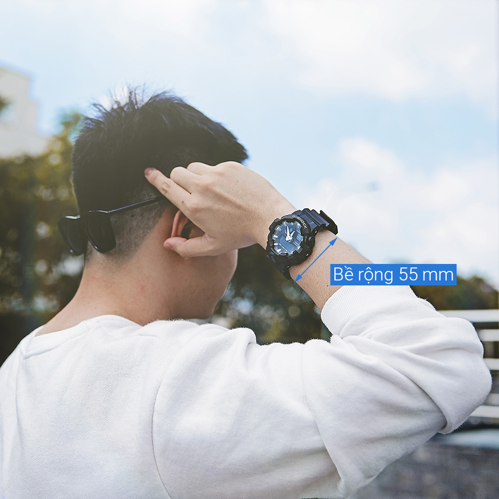 Đồng hồ G-SHOCK 52.5 mm Nam GA-700-1BDR