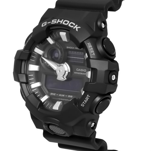 Đồng hồ G-SHOCK 52.5 mm Nam GA-700-1BDR Màu Đen