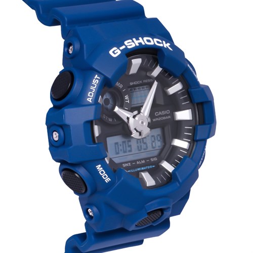 Đồng hồ G-SHOCK 52.5 mm Nam GA-700-2ADR Màu Xanh Dương