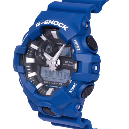 Đồng hồ G-SHOCK 52.5 mm Nam GA-700-2ADR Màu Xanh Dương