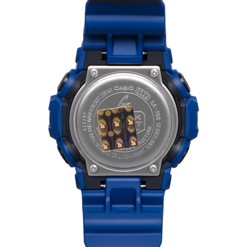 Đồng hồ G-SHOCK 52.5 mm Nam GA-700-2ADR Màu Xanh Dương