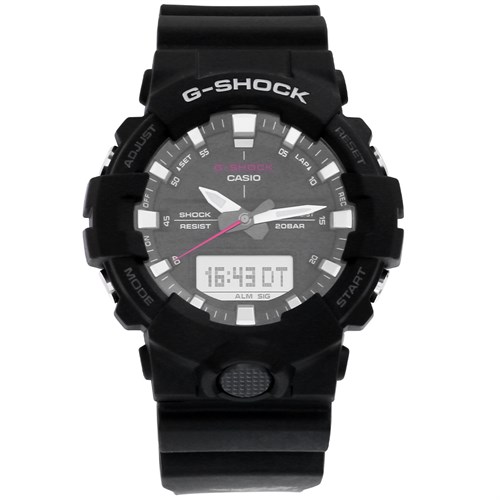 Đồng hồ G-SHOCK 46 mm Nam GA-800-1ADR Màu Đen