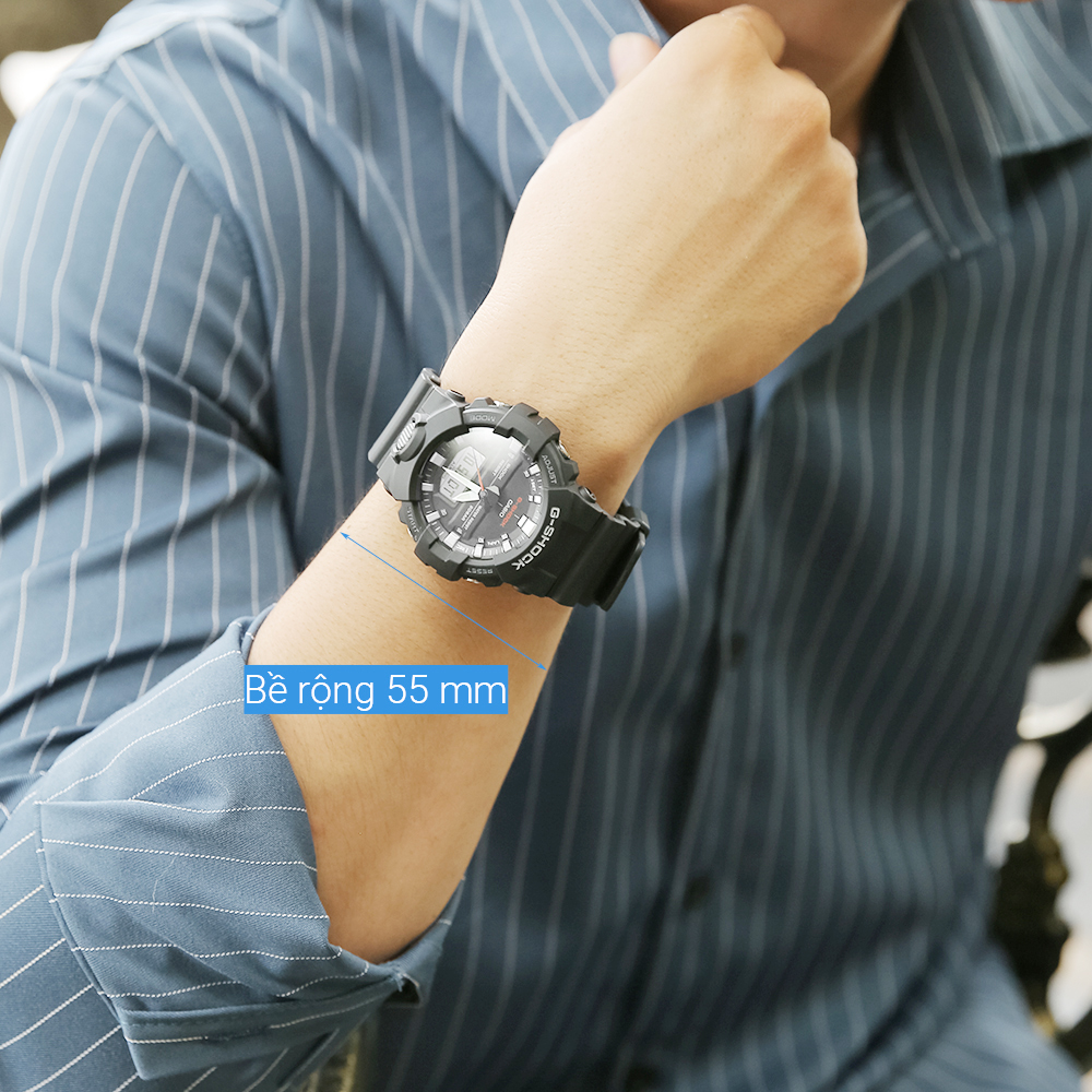 Đồng hồ G-SHOCK 46 mm Nam GA-800-1ADR