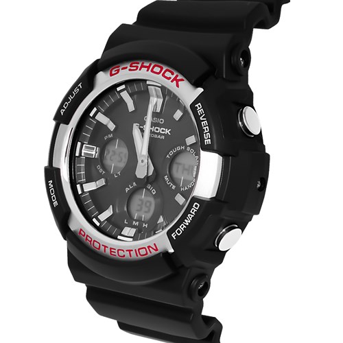 Đồng hồ G-SHOCK 52.4 mm Nam GAS-100-1ADR Màu Đen
