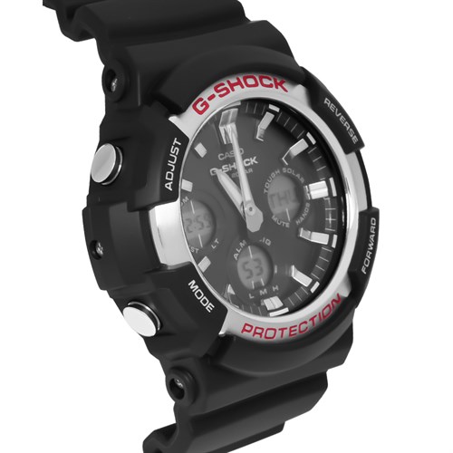 Đồng hồ G-SHOCK 52.4 mm Nam GAS-100-1ADR Màu Đen