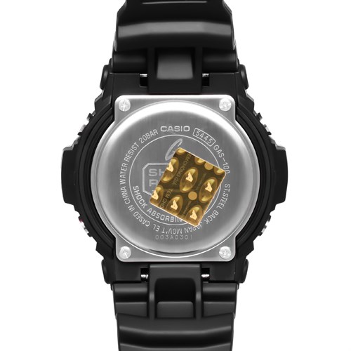 Đồng hồ G-SHOCK 52.4 mm Nam GAS-100-1ADR Màu Đen