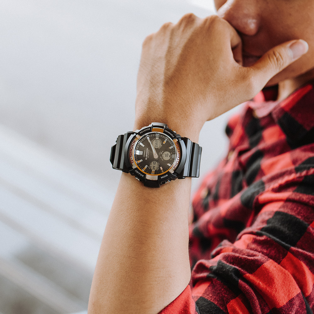 Đồng hồ G-SHOCK 52.4 mm Nam GAS-100-1ADR