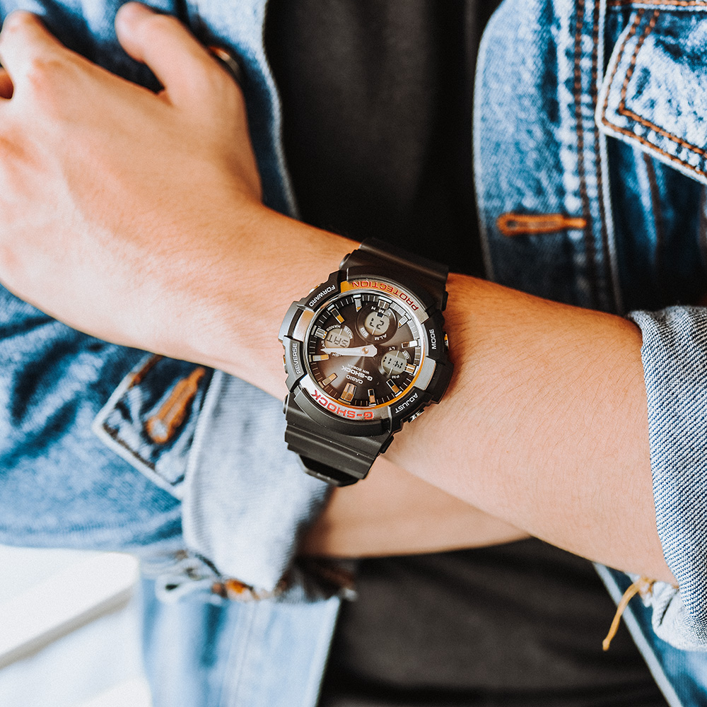 Đồng hồ G-SHOCK 52.4 mm Nam GAS-100-1ADR