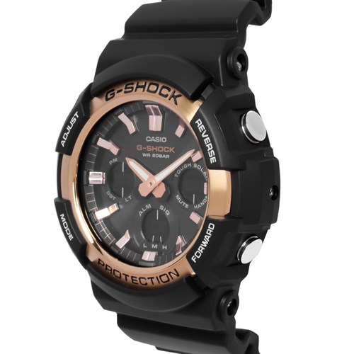 Đồng hồ G-SHOCK 52.4 mm Nam GAS-100G-1ADR Màu Đen