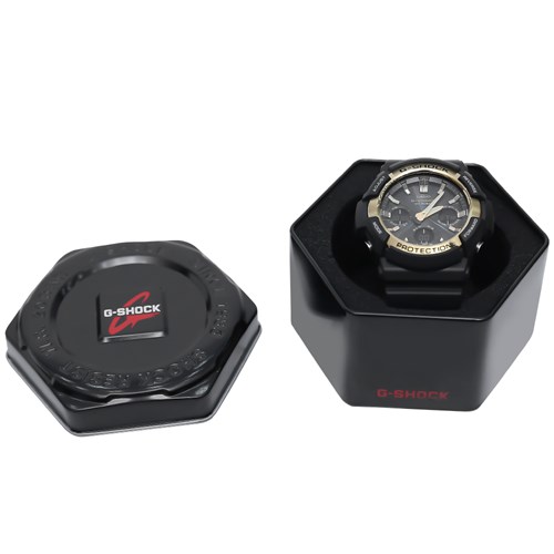 Đồng hồ G-SHOCK 52.4 mm Nam GAS-100G-1ADR Màu Đen