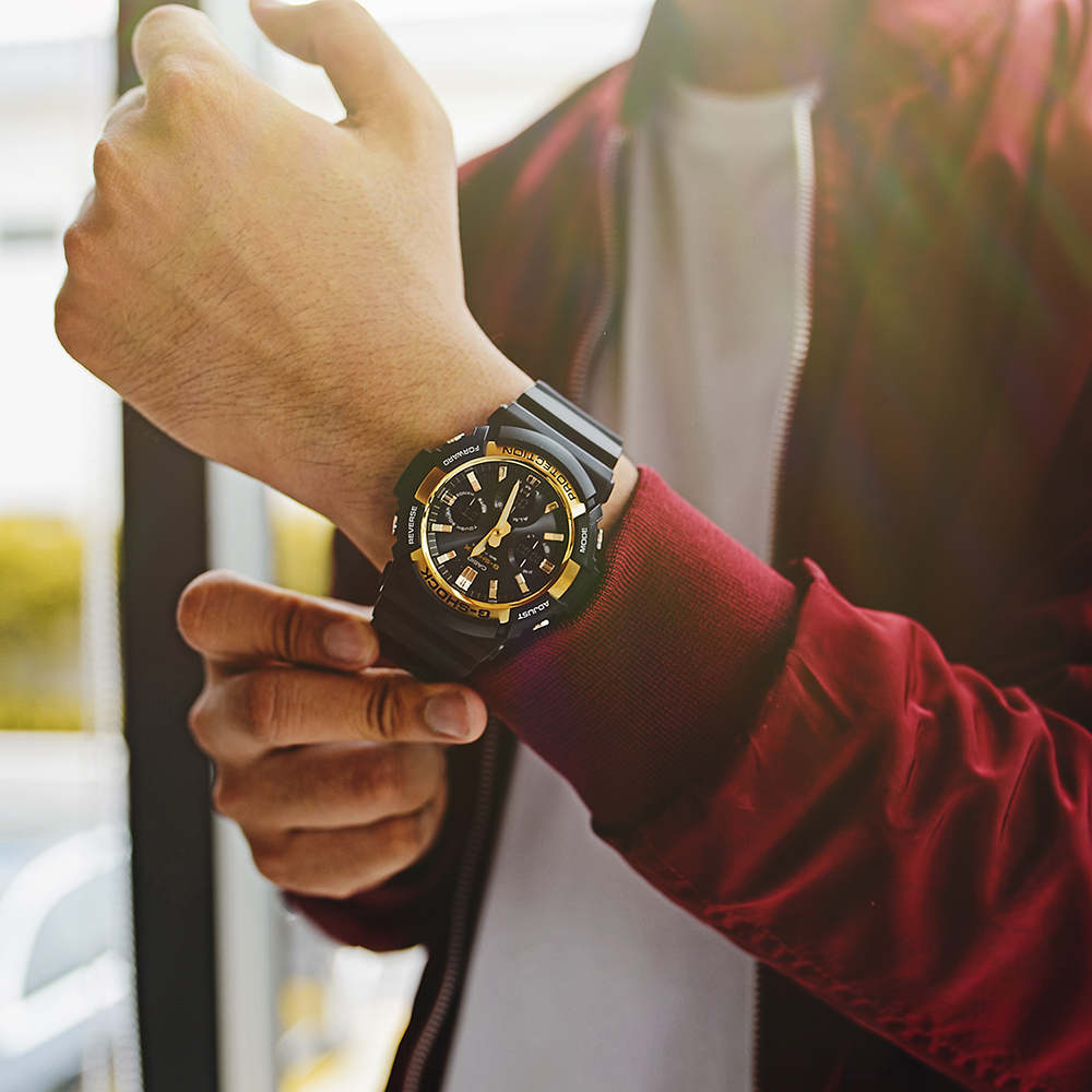 Đồng hồ G-SHOCK 52.4 mm Nam GAS-100G-1ADR