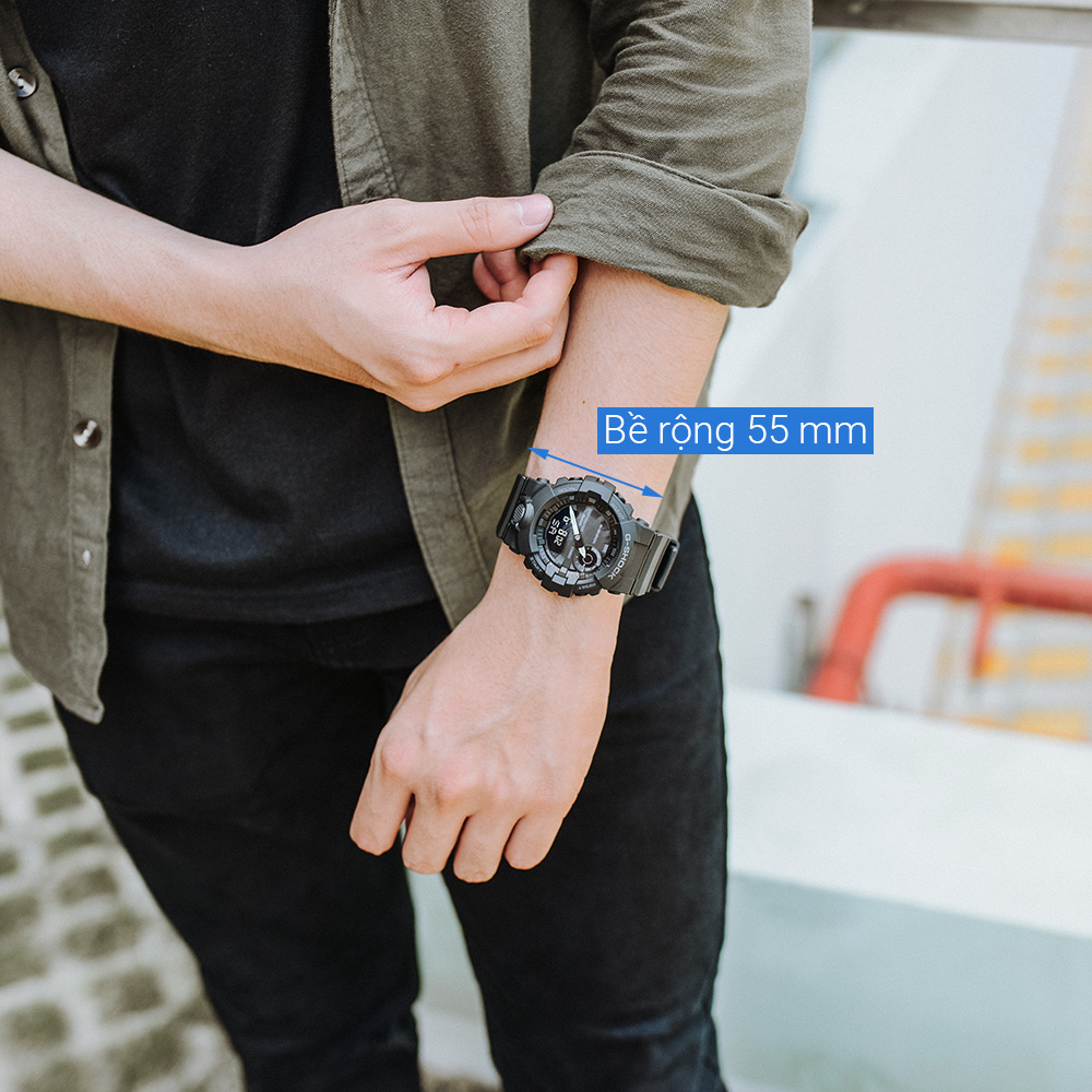 Đồng hồ G-SHOCK 46.4 mm Nam GBA-800-1ADR