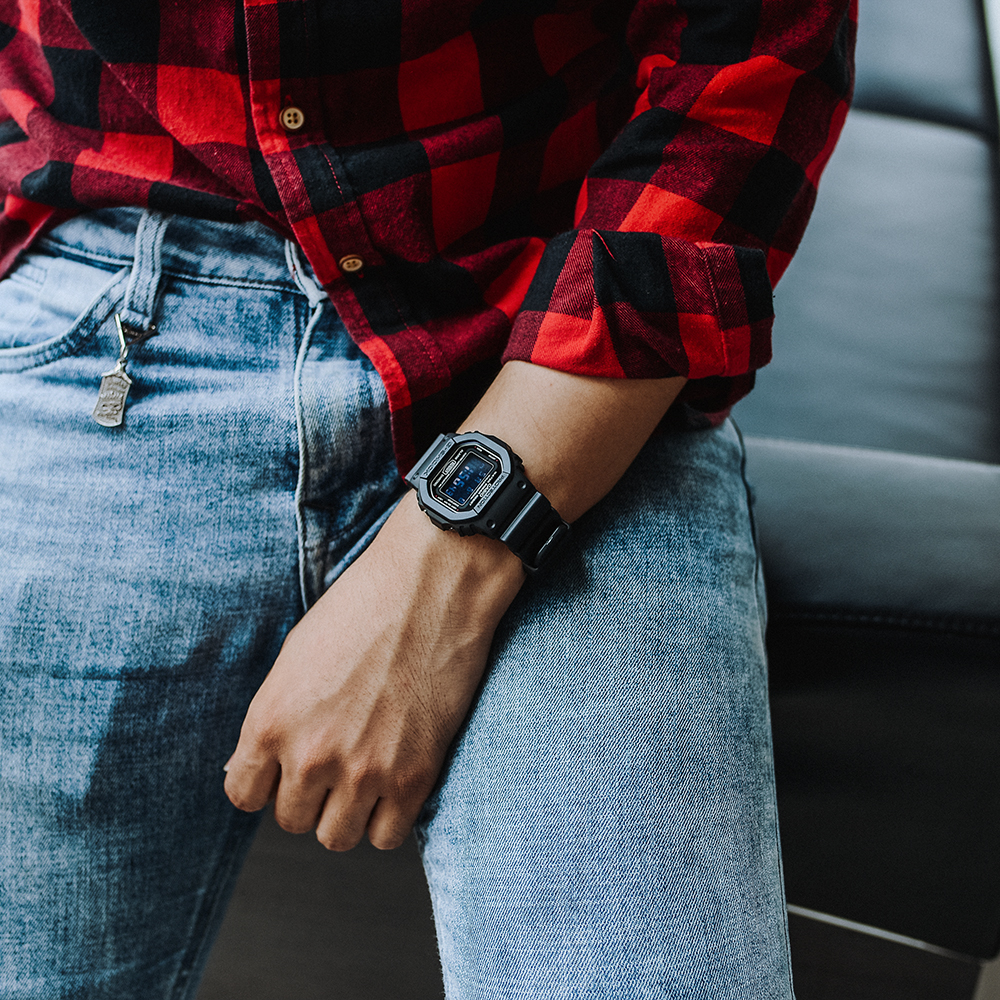 Đồng hồ G-SHOCK 5600 43.5 mm Nam DW-5600MS-1DR