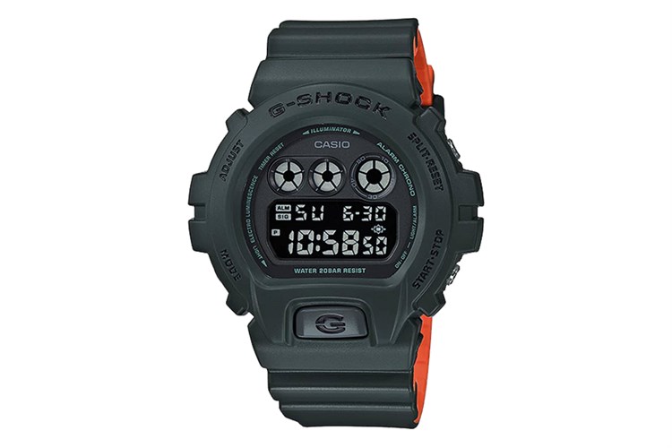 Đồng hồ G-SHOCK 50 mm Nam DW-6900LU-3DR Màu Xanh bộ đội
