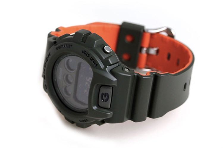 Đồng hồ G-SHOCK 50 mm Nam DW-6900LU-3DR Màu Xanh bộ đội