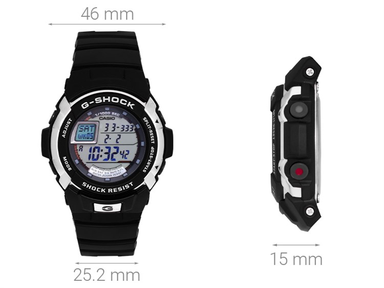 Đồng hồ Nam G-Shock G-7700-1HDR Màu Đen