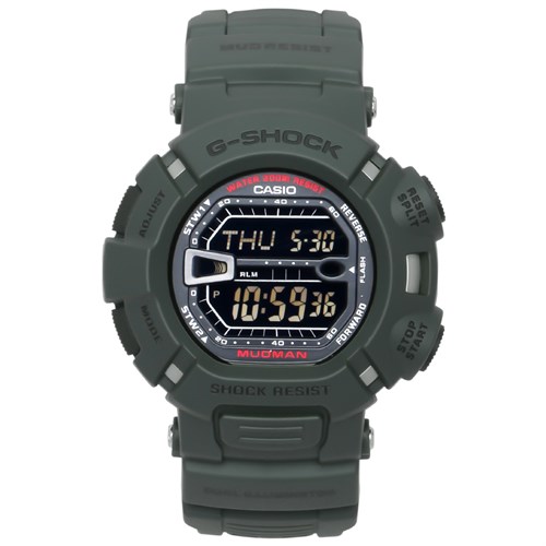 Đồng hồ G-SHOCK 45.4 mm Nam G-9000-3VSDR Màu Xanh bộ đội