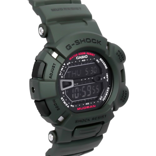 Đồng hồ G-SHOCK 45.4 mm Nam G-9000-3VSDR Màu Xanh bộ đội