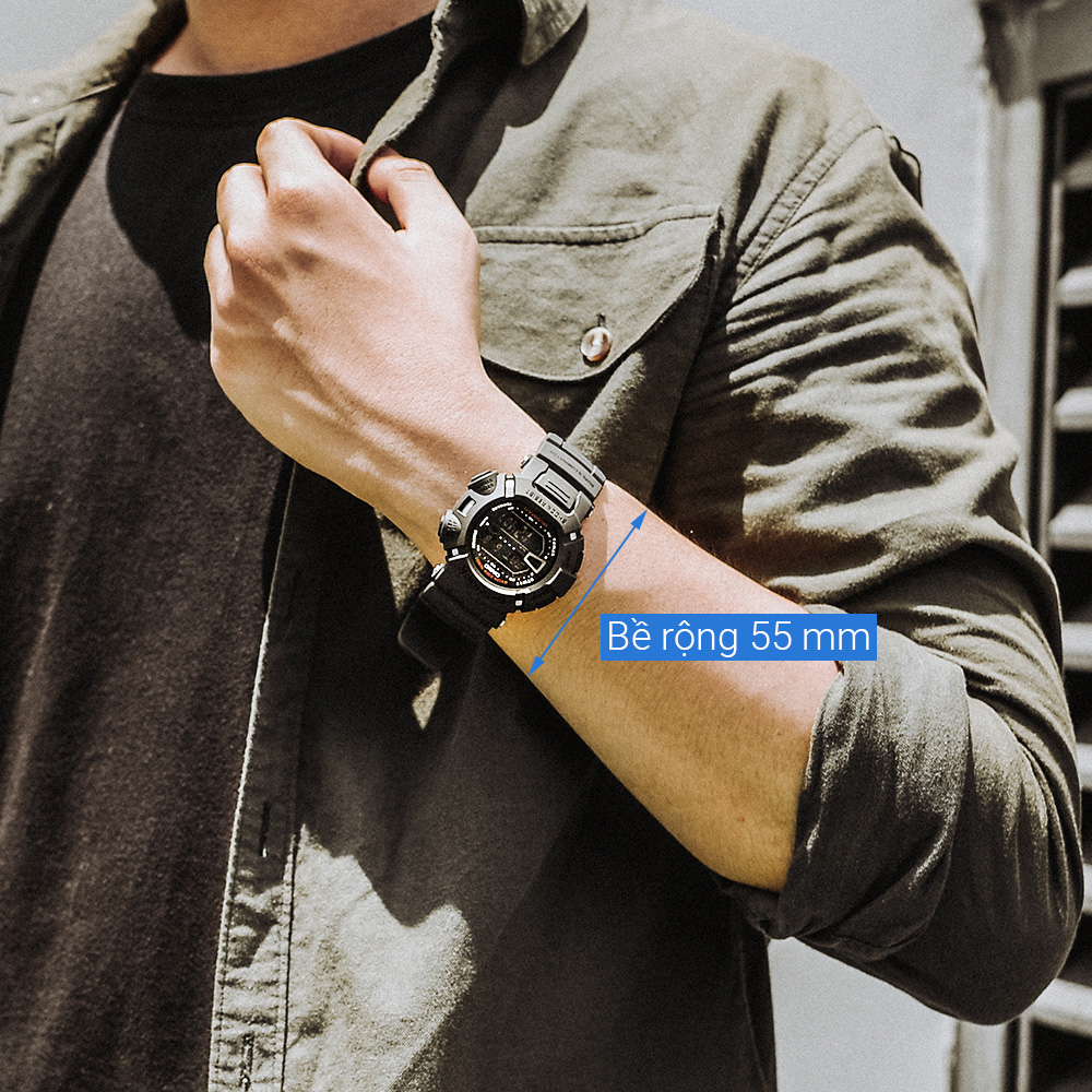 Đồng hồ G-SHOCK 45.4 mm Nam G-9000-3VSDR