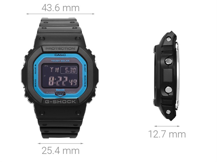 Đồng hồ Nam G-Shock GW-B5600-2DR Màu Đen