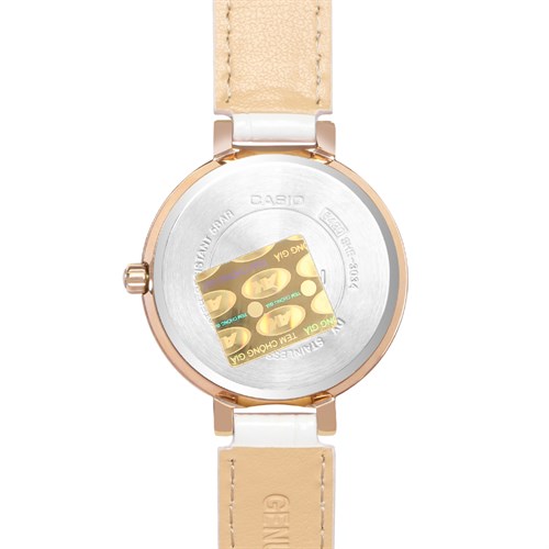 Đồng hồ SHEEN CASIO 34 mm Nữ SHE-3034GL-7AUDR Màu Trắng