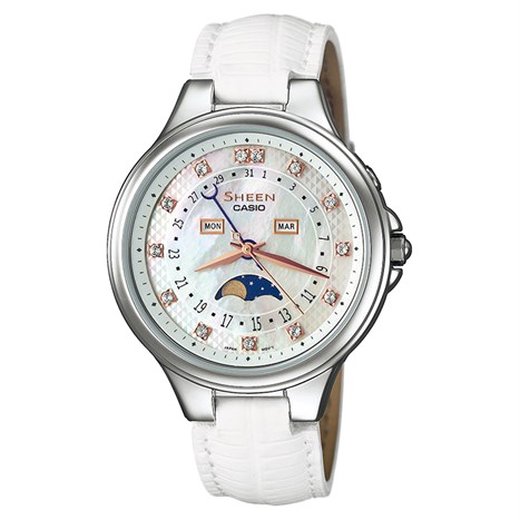 Đồng hồ Nữ Sheen Casio SHE-3045L-7AUDR Màu Trắng