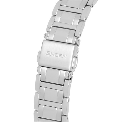 Đồng hồ SHEEN CASIO 34 mm Nữ SHE-3034D-7AUDR Màu Bạc