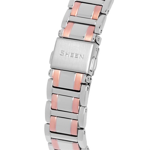 Đồng hồ SHEEN CASIO 34 mm Nữ SHE-3034SG-7AUDR Màu Vàng Hồng