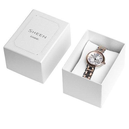 Đồng hồ SHEEN CASIO 34 mm Nữ SHE-3034SG-7AUDR Màu Vàng Hồng