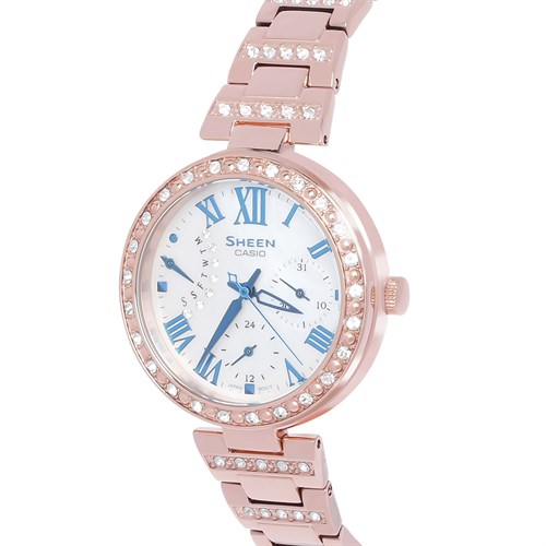 Đồng hồ Nữ Sheen Casio SHE-3043BPG-7AUDR Màu Vàng Hồng