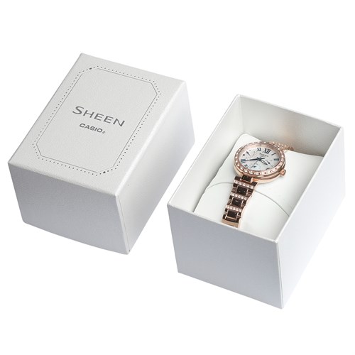 Đồng hồ Nữ Sheen Casio SHE-3043BPG-7AUDR Màu Vàng Hồng