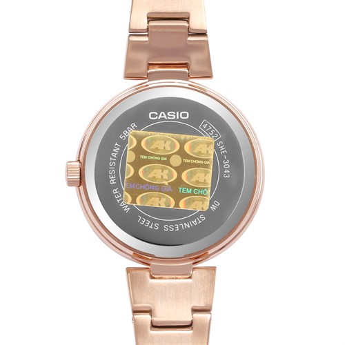 Đồng hồ SHEEN CASIO 33 mm Nữ SHE-3043PG-7AUDR Màu Vàng