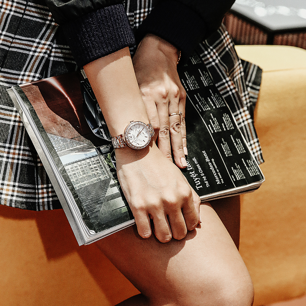 Đồng hồ SHEEN CASIO 33 mm Nữ SHE-3043PG-7AUDR