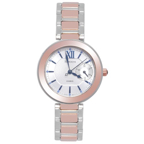 Đồng hồ SHEEN CASIO 31.8 mm Nữ SHE-3050SG-7AUDR Màu Vàng Hồng