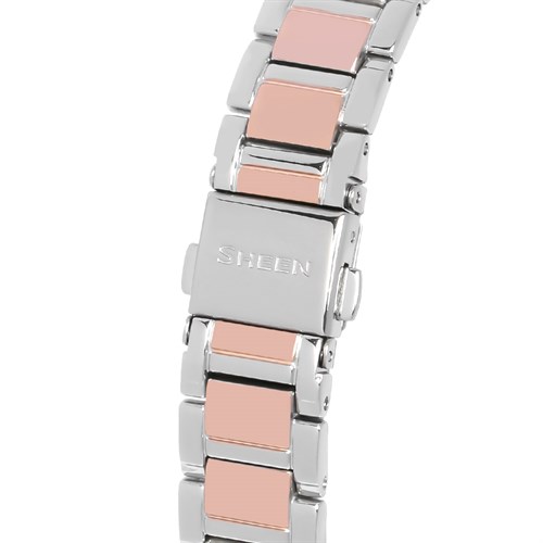 Đồng hồ SHEEN CASIO 31.8 mm Nữ SHE-3050SG-7AUDR Màu Vàng Hồng