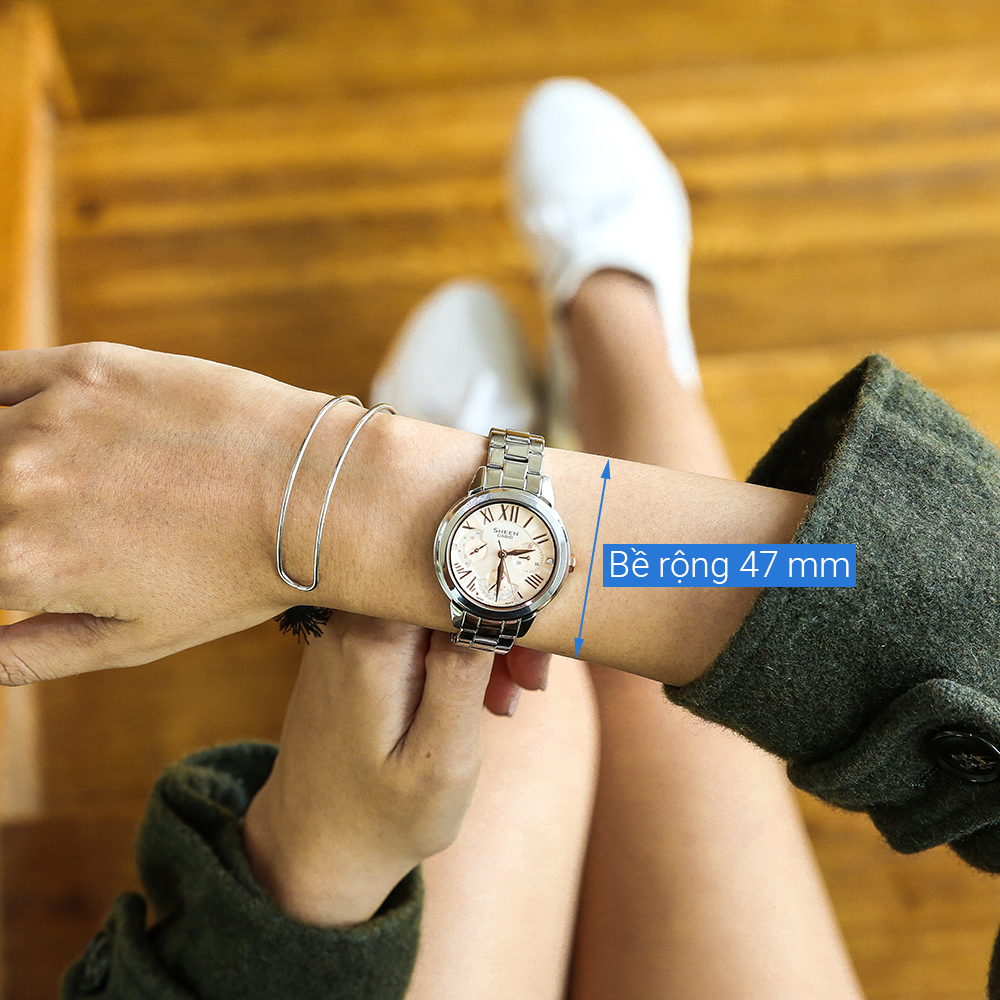 Đồng hồ SHEEN CASIO 34.2 mm Nữ SHE-3059D-9AUDR