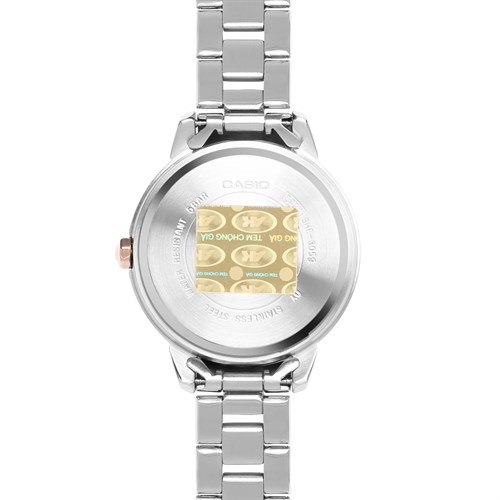 Đồng hồ SHEEN CASIO 34.2 mm Nữ SHE-3059SG-7AUDR Màu Bạc