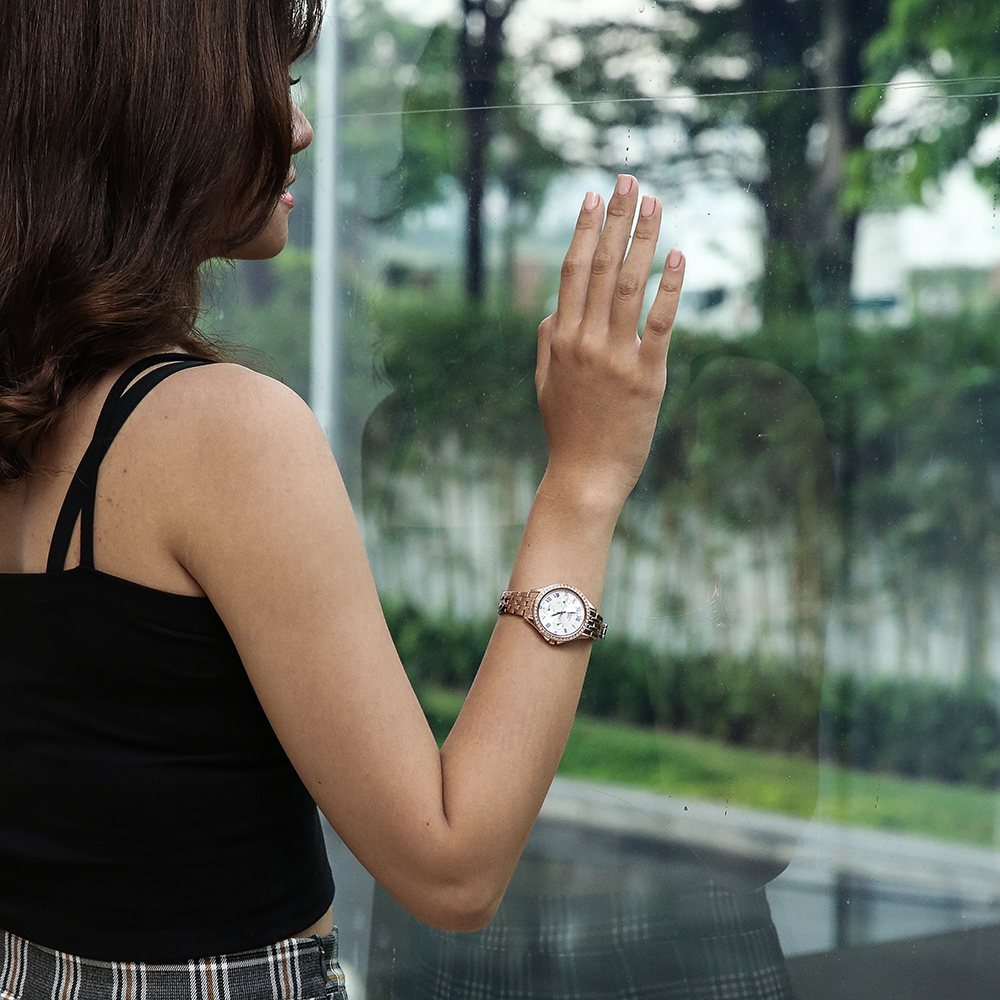 Đồng hồ SHEEN CASIO 33 mm Nữ SHE-3062PG-7AUDF