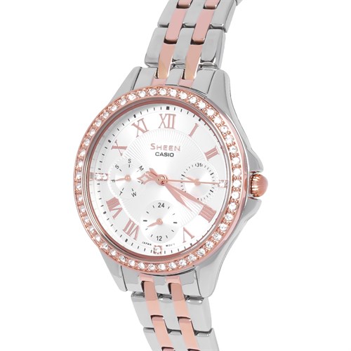Đồng hồ SHEEN CASIO 33 mm Nữ SHE-3062SPG-7AUDF Màu Vàng Hồng