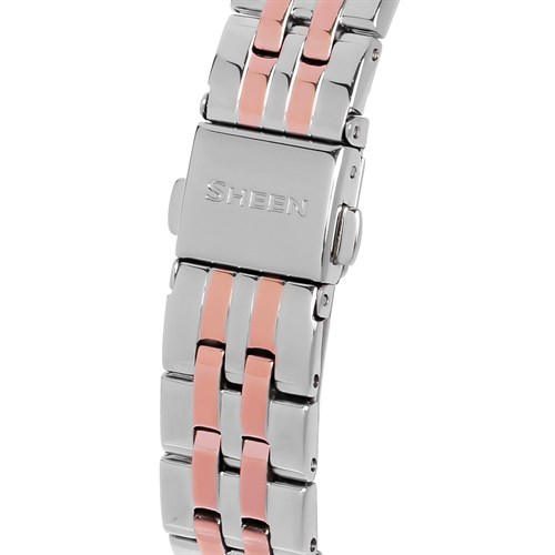 Đồng hồ SHEEN CASIO 34.1 mm Nữ SHE-3064SPG-7AUDF Màu Vàng Hồng