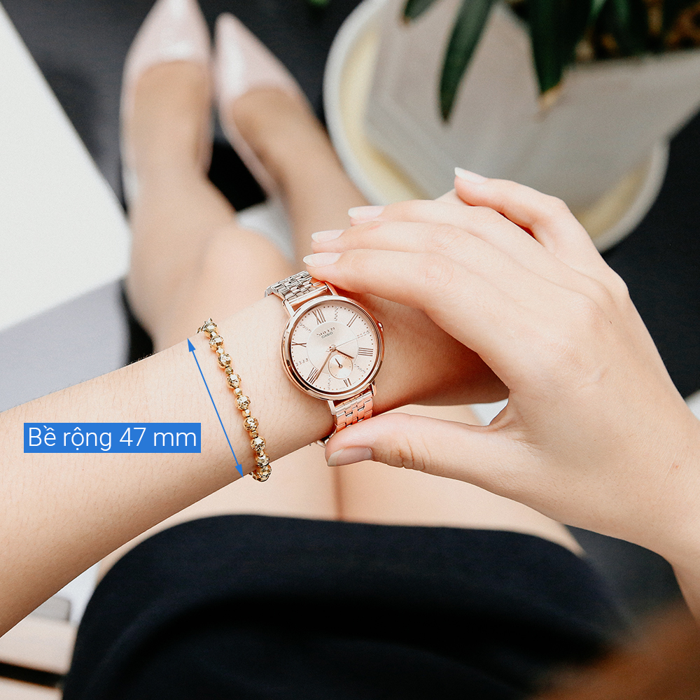 Đồng hồ SHEEN CASIO 34.2 mm Nữ SHE-3066PG-4AUDF