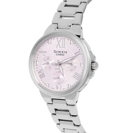Đồng hồ Nữ Sheen Casio SHE-3511D-4AUDR Màu Bạc